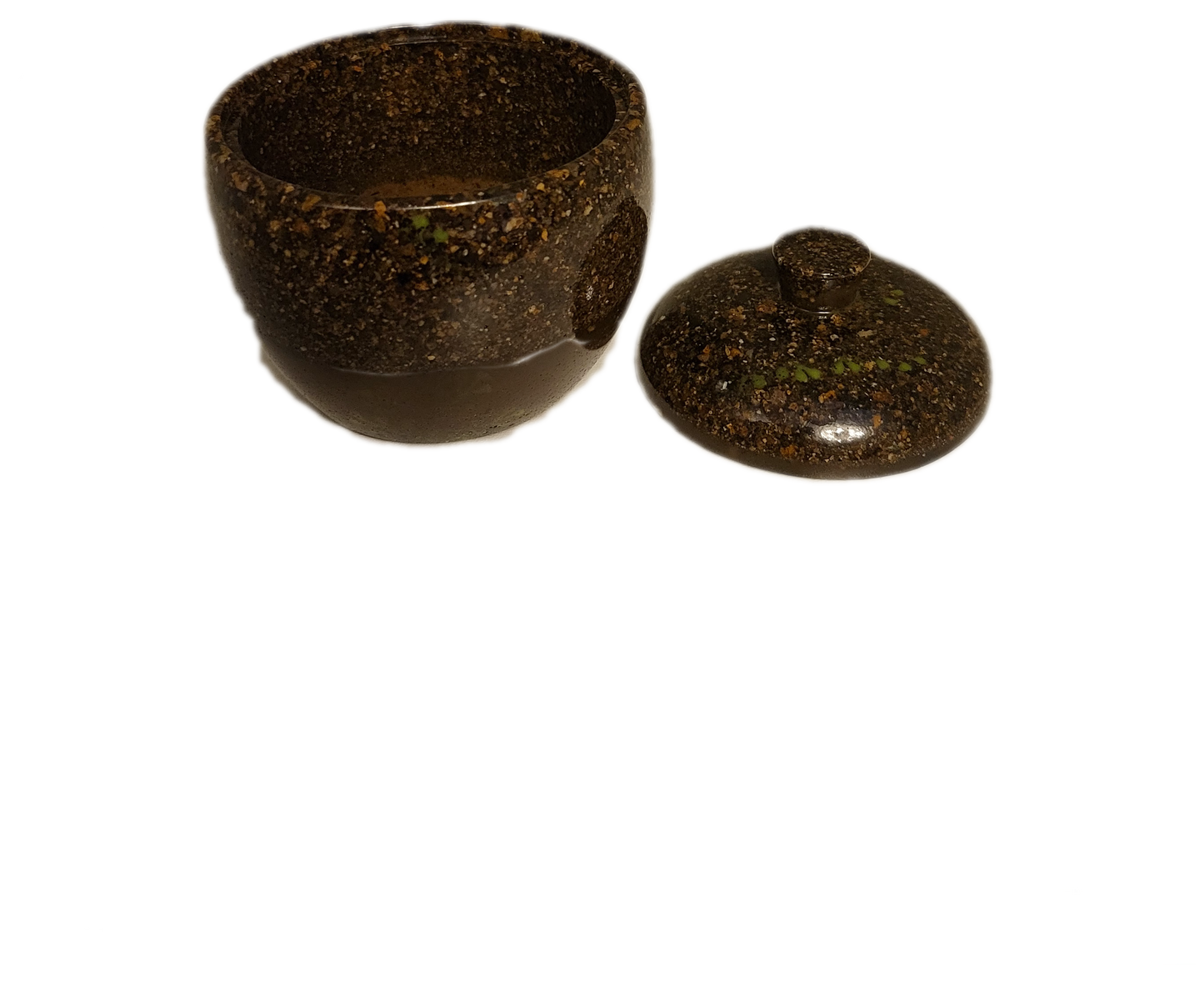 Rock pot with lid