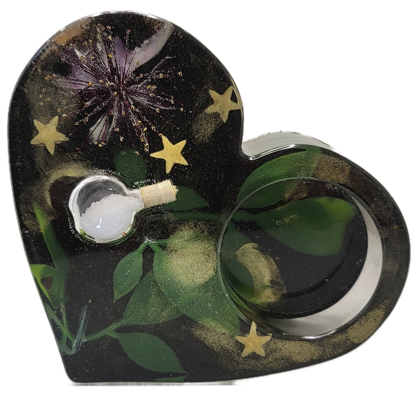 Tealight heart holder