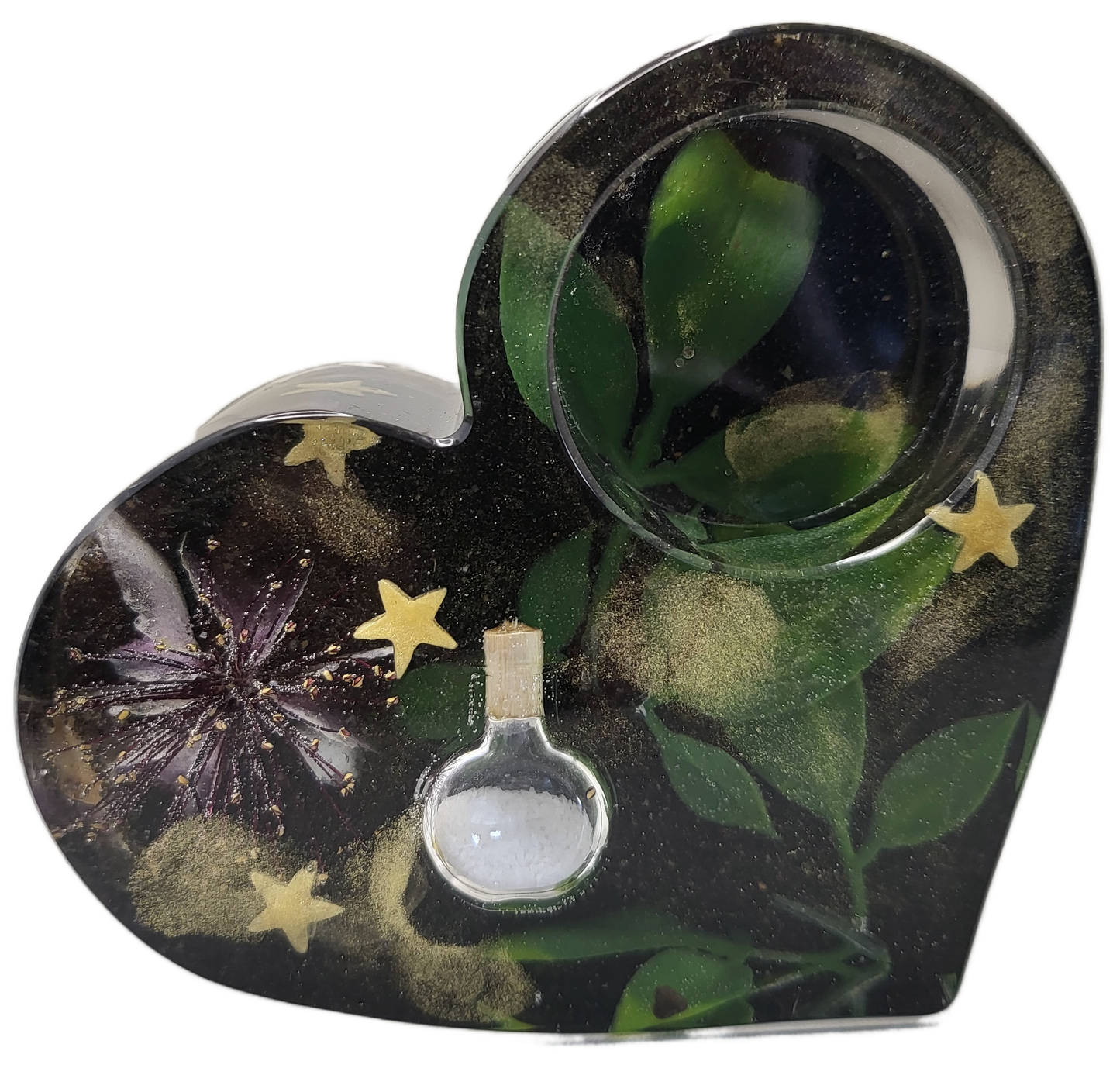 Tealight heart holder