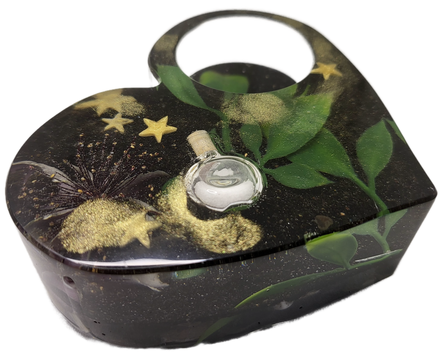 Tealight heart holder