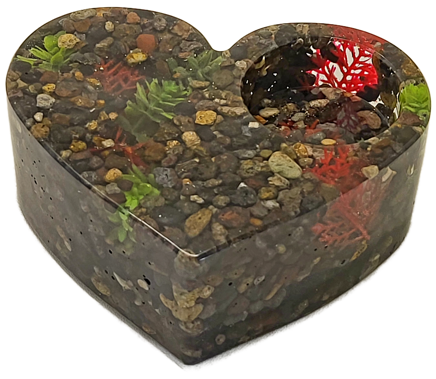 Tealight heart holder