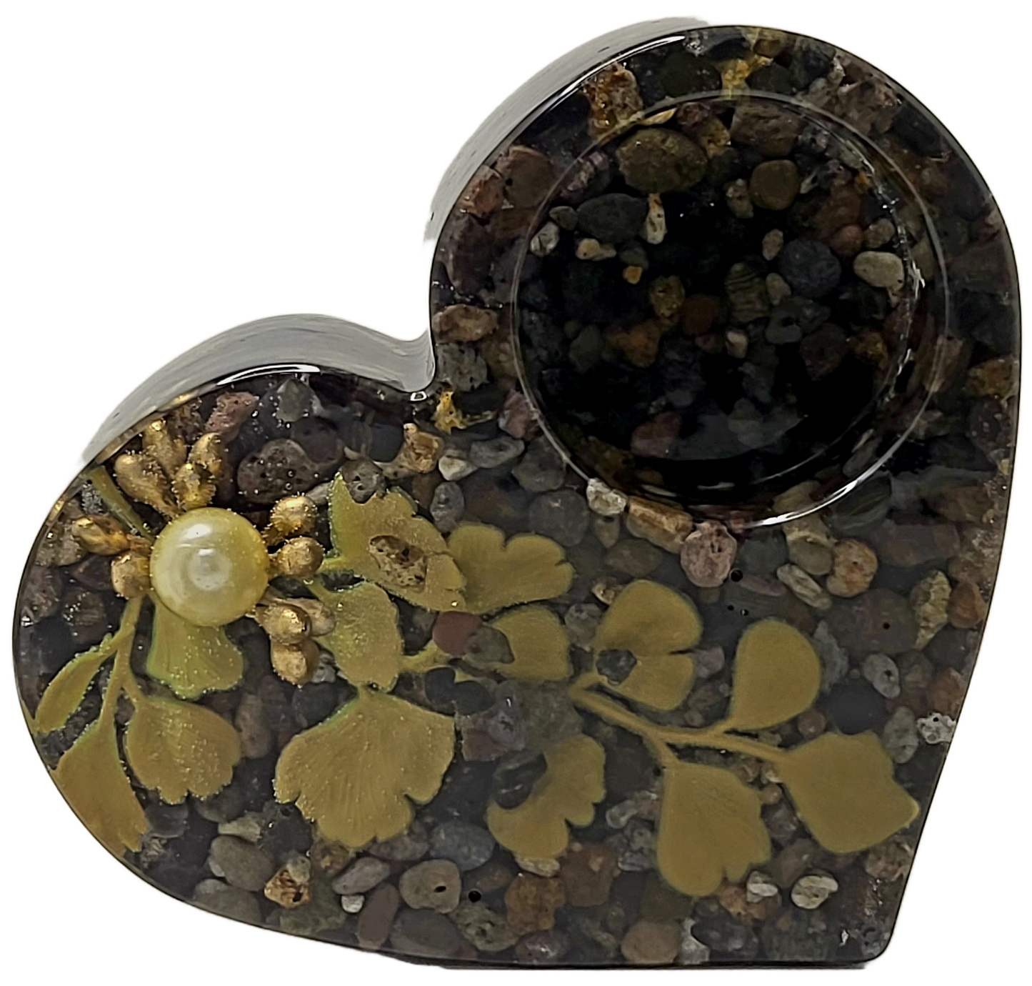 Tealight heart holder