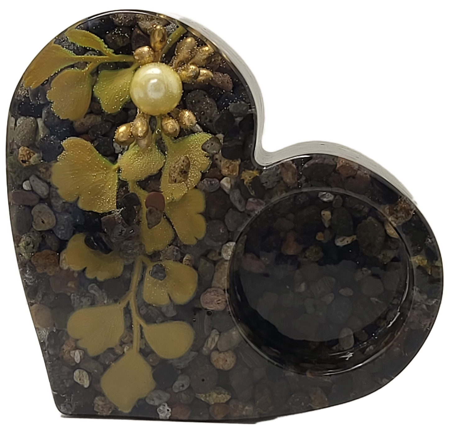 Tealight heart holder