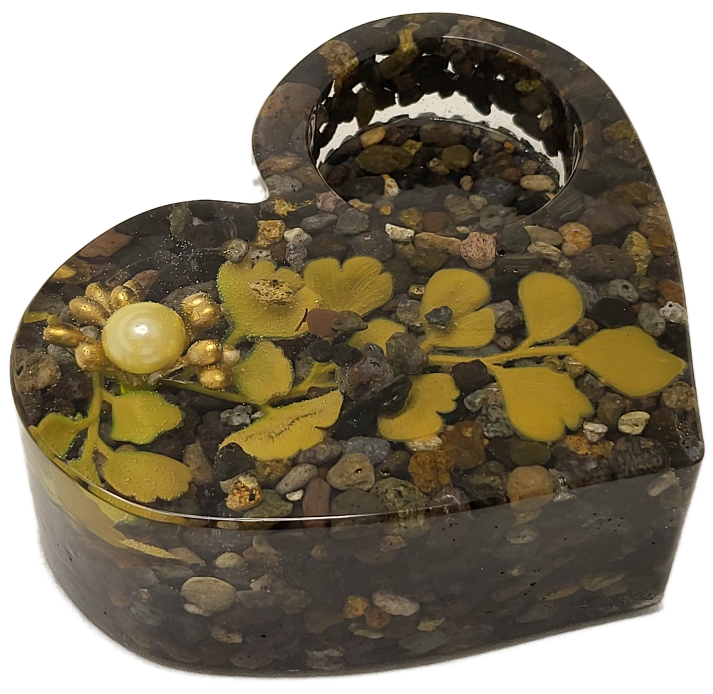 Tealight heart holder