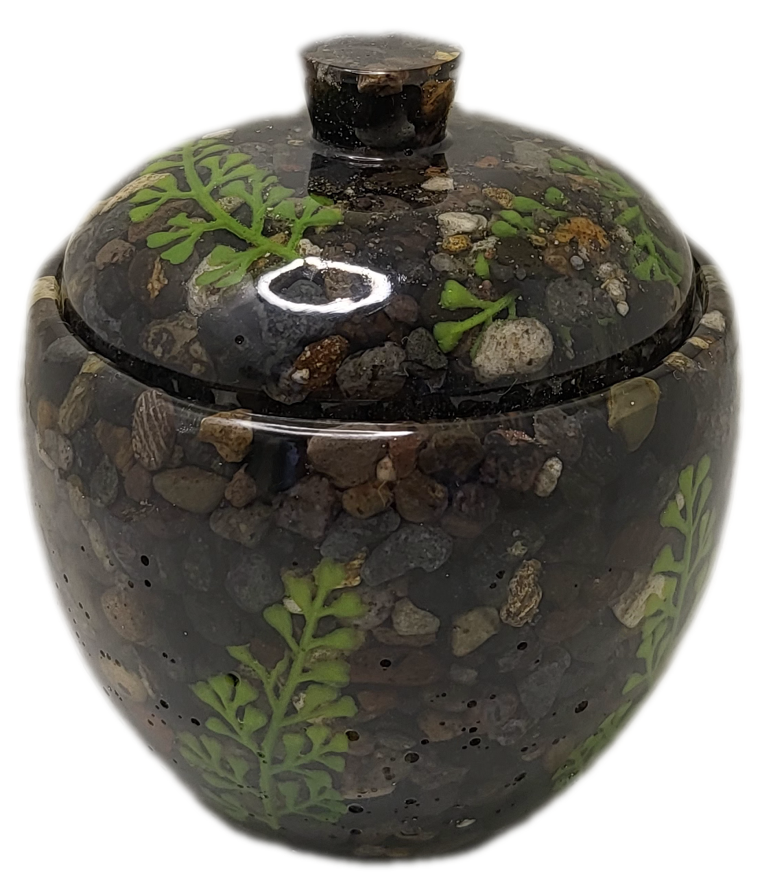 Rock pot with lid