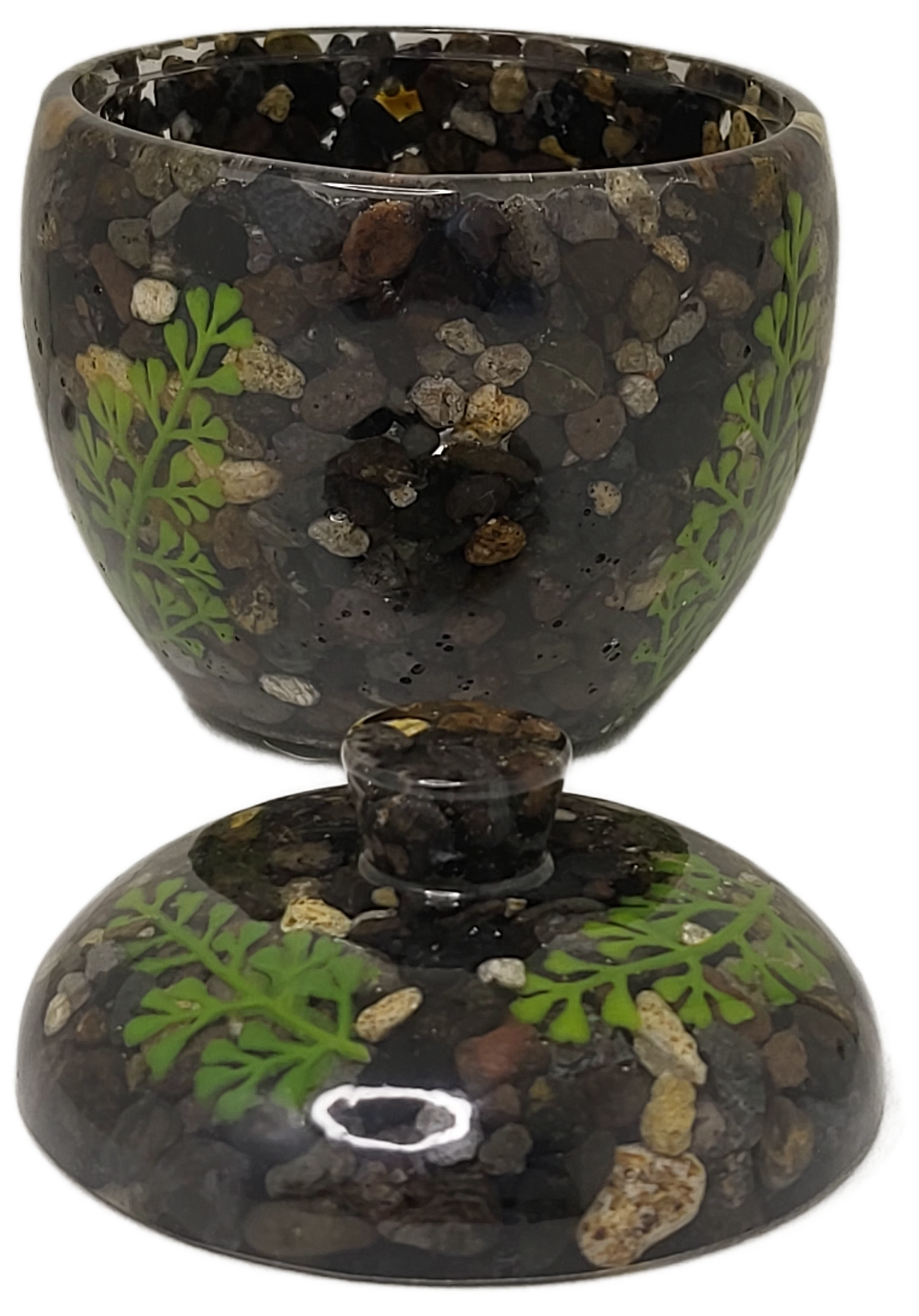 Rock pot with lid