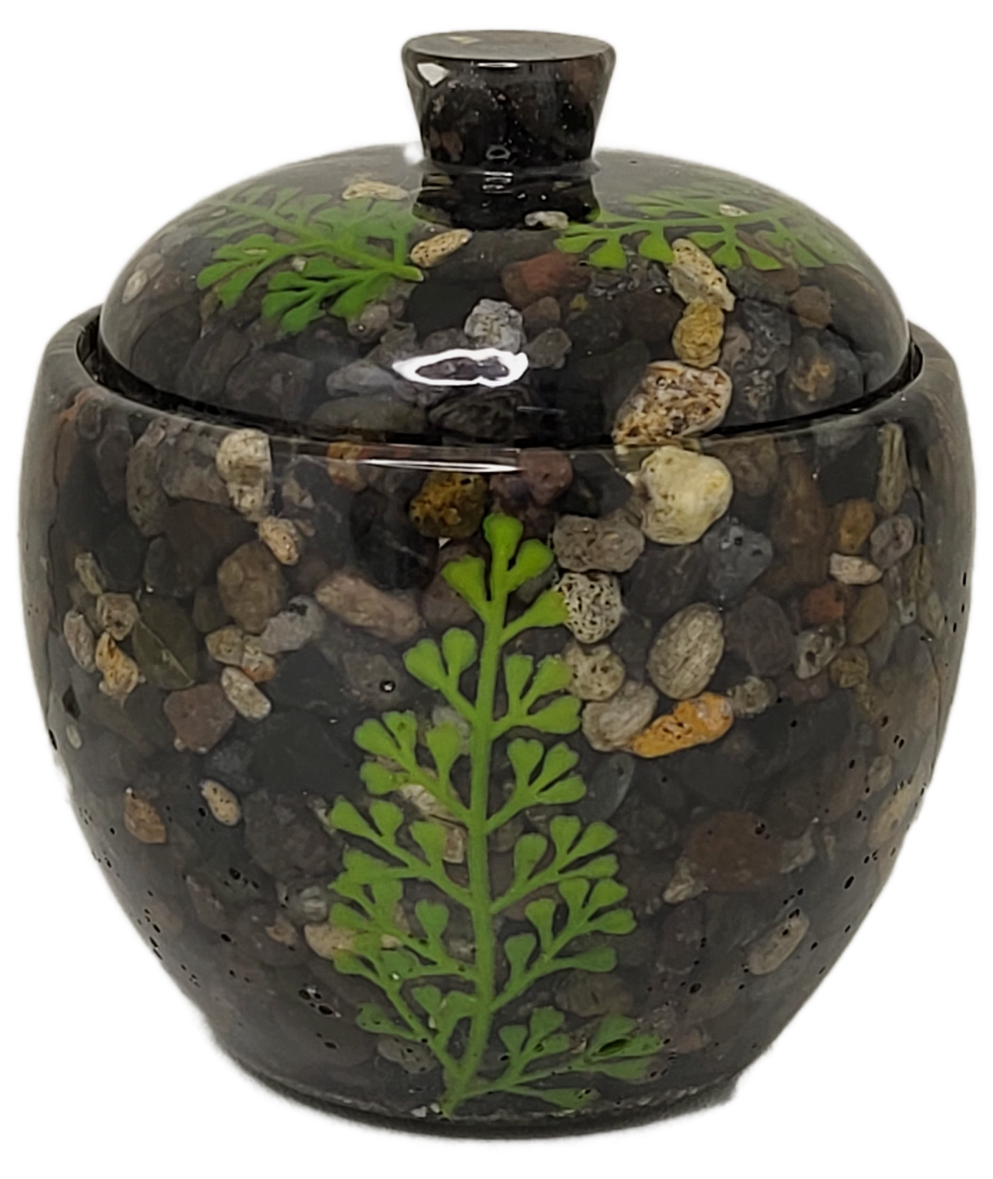 Rock pot with lid