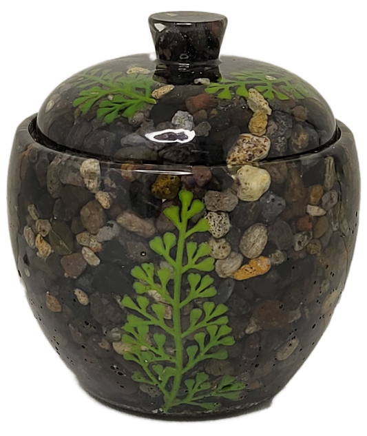Rock pot with lid