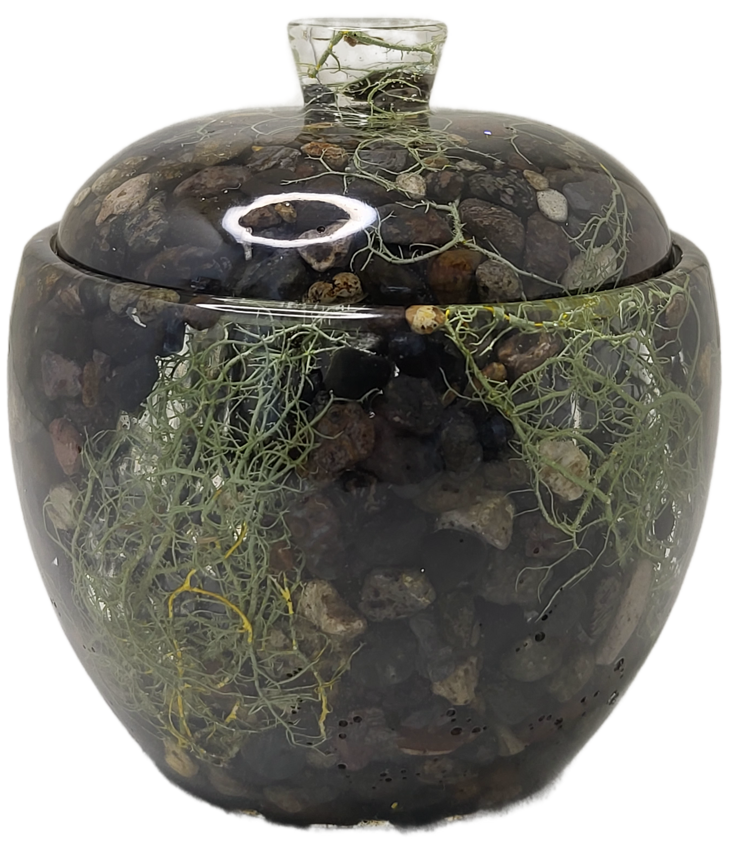 Rock pot with lid