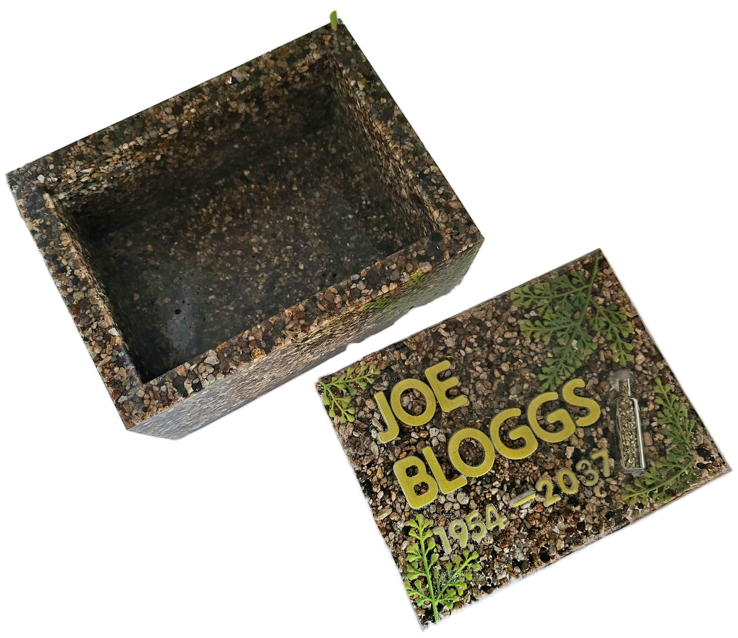 Rock pot with lid