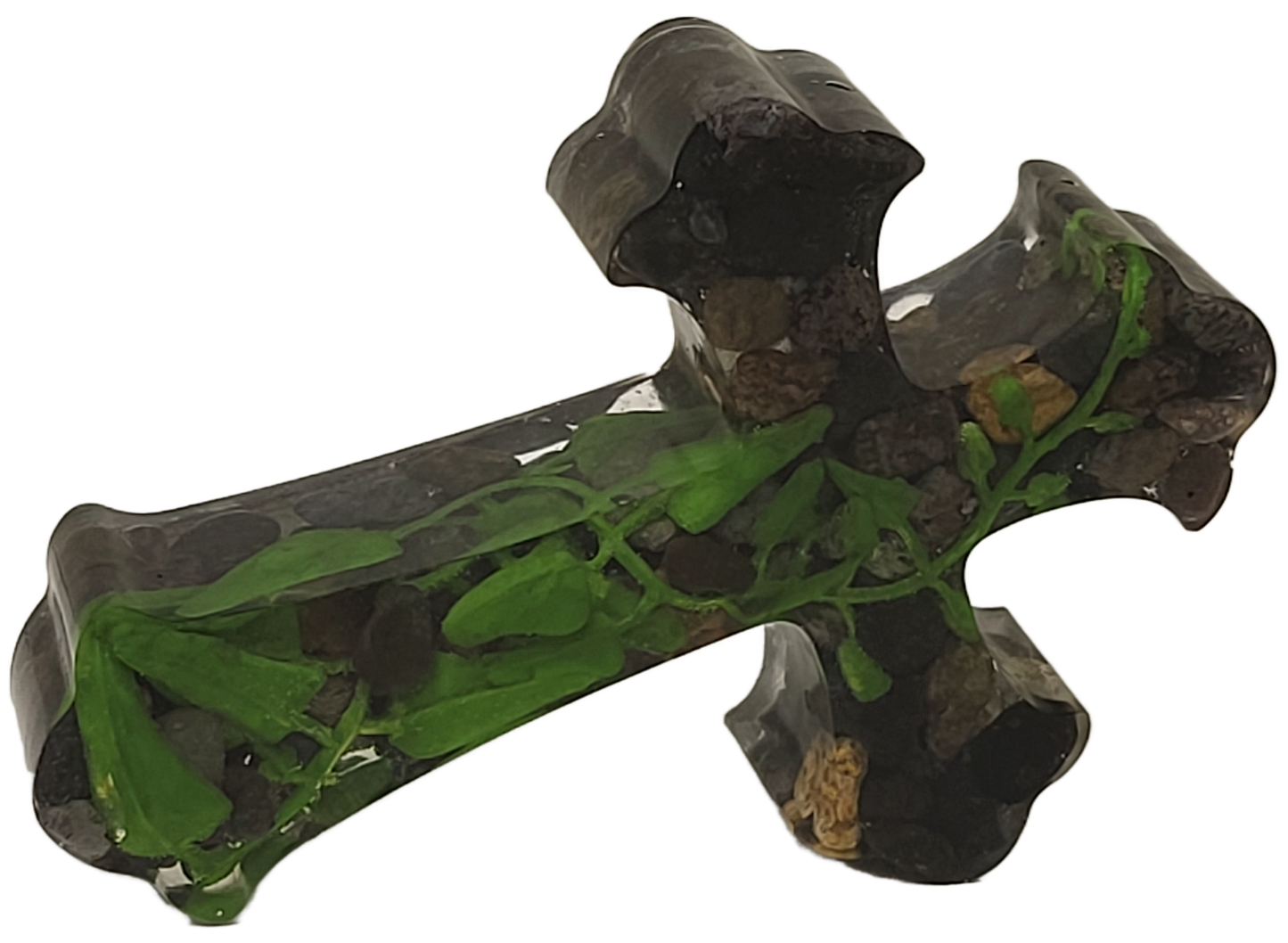 Rustic rock cross