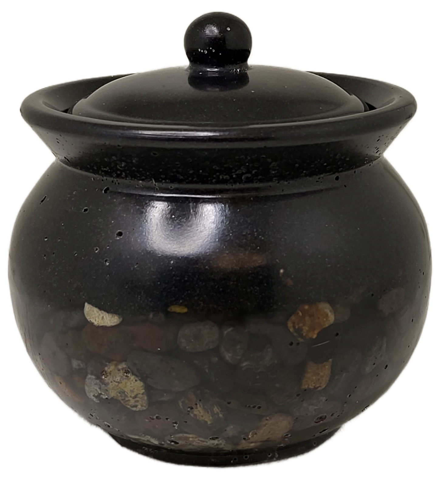 Rock pot with lid
