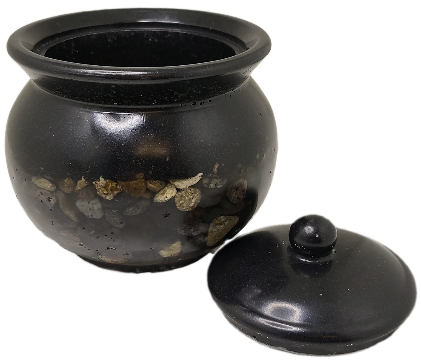 Rock pot with lid
