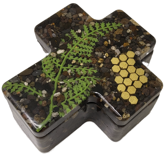 Rock pot with lid