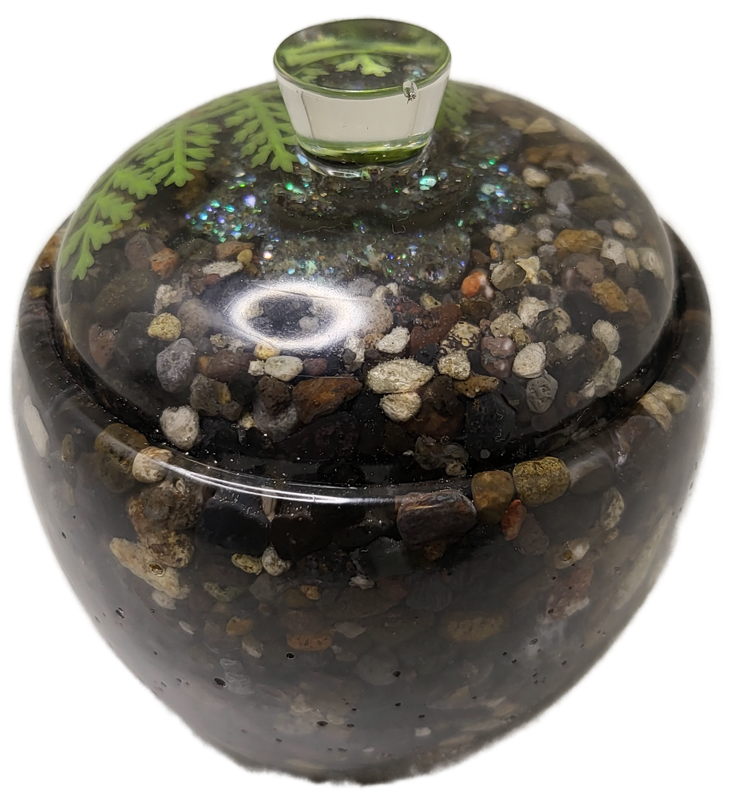 Rock pot with lid