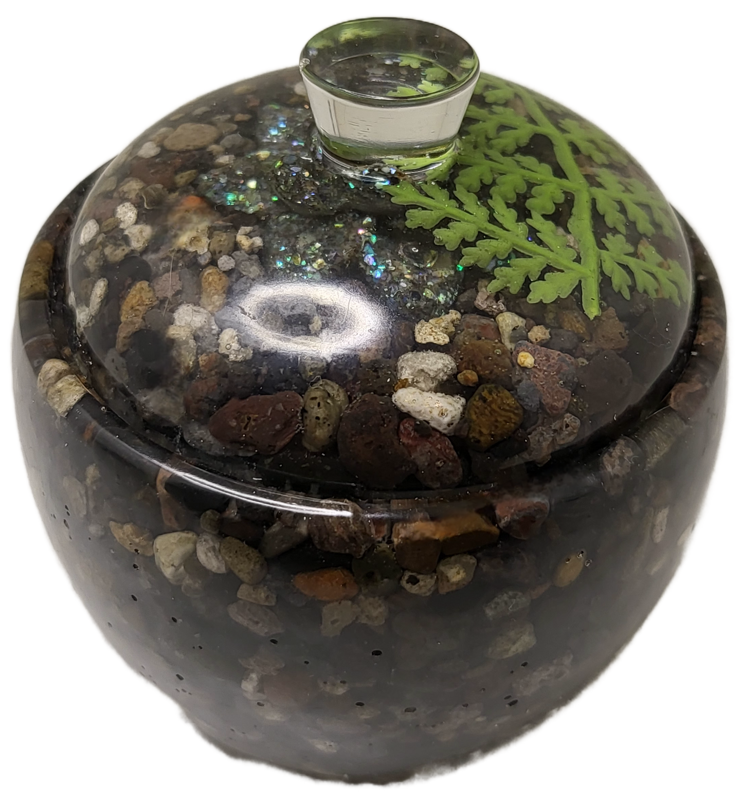 Rock pot with lid
