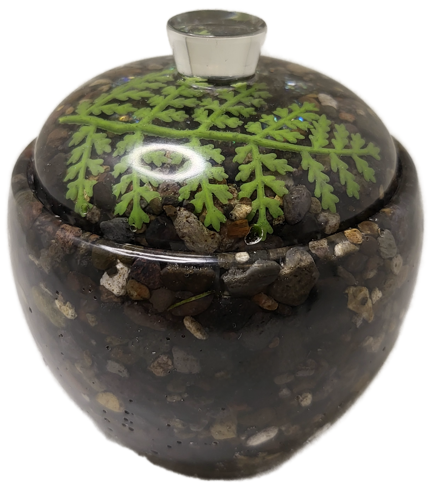 Rock pot with lid