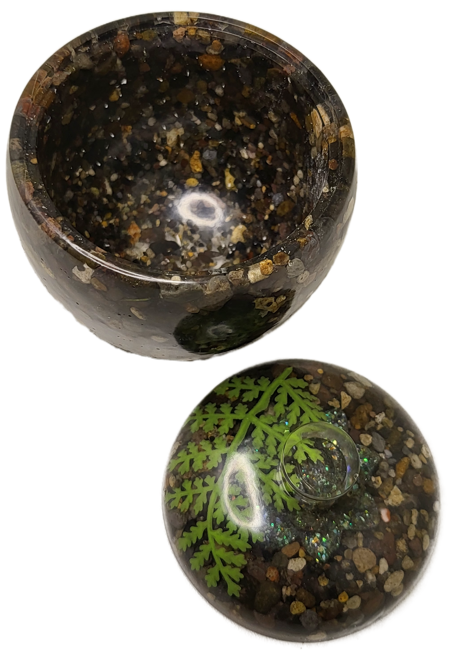 Rock pot with lid