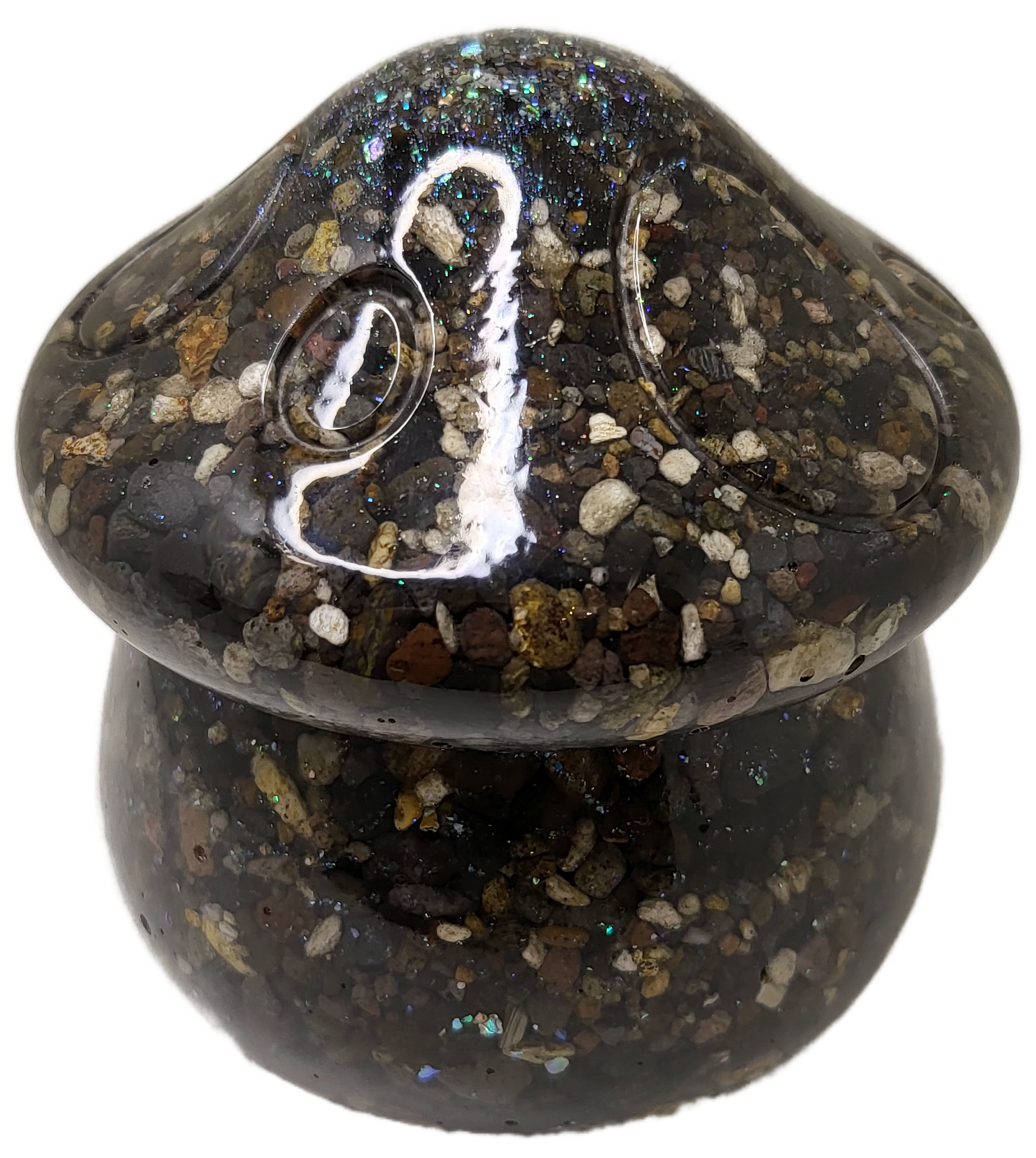 Rock pot with lid