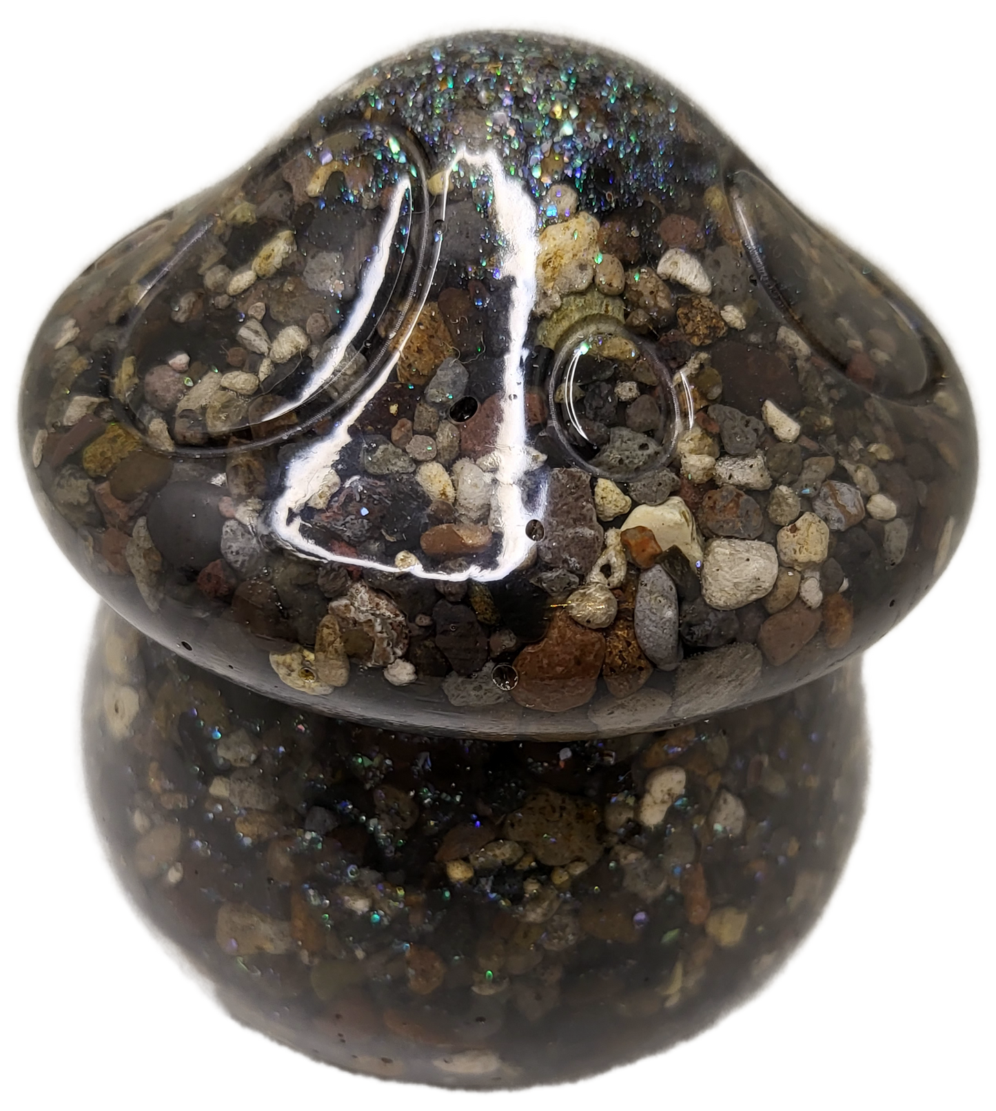 Rock pot with lid