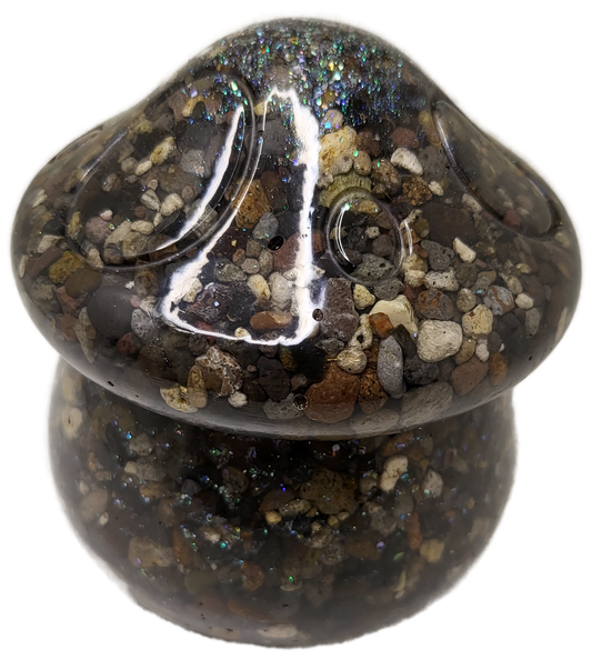 Rock pot with lid