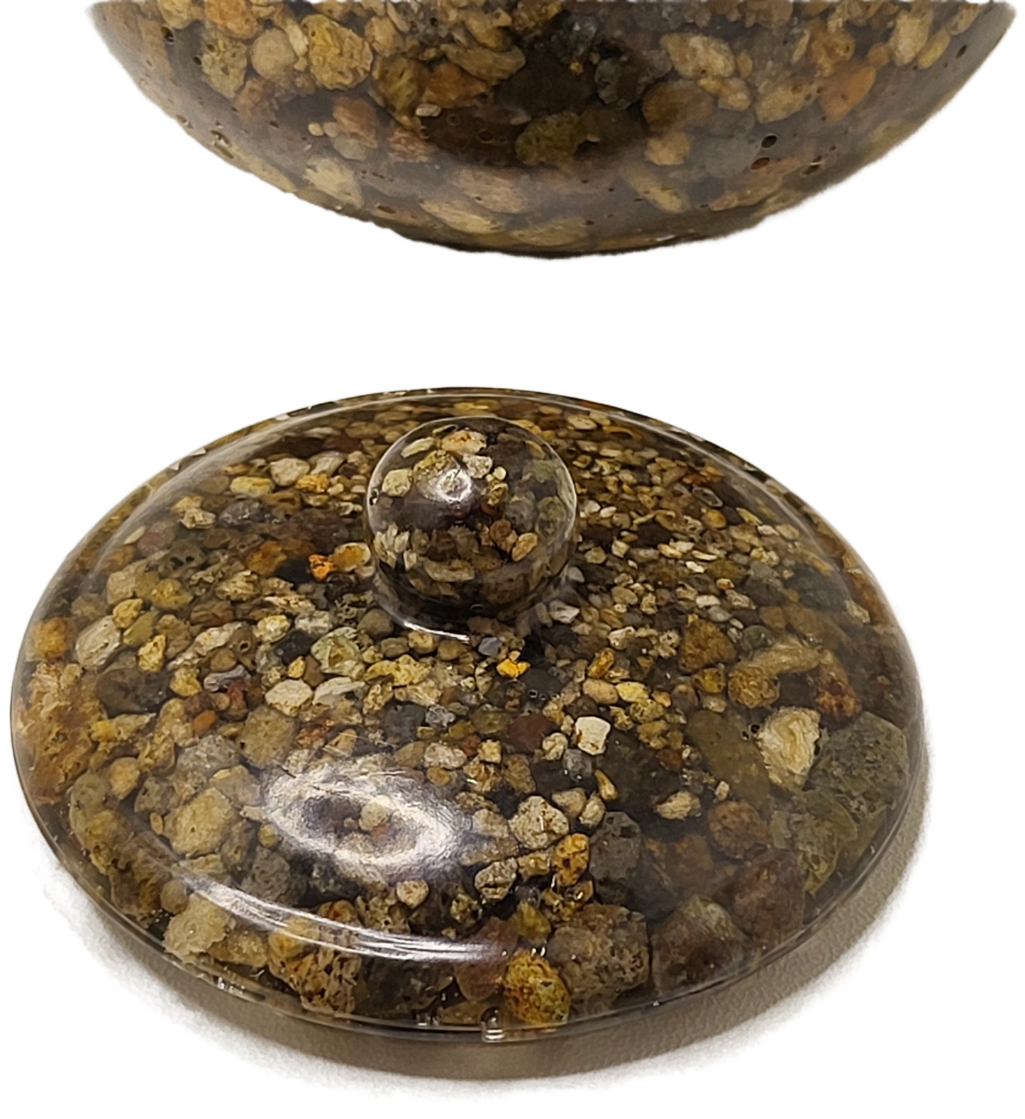 Rock pot with lid