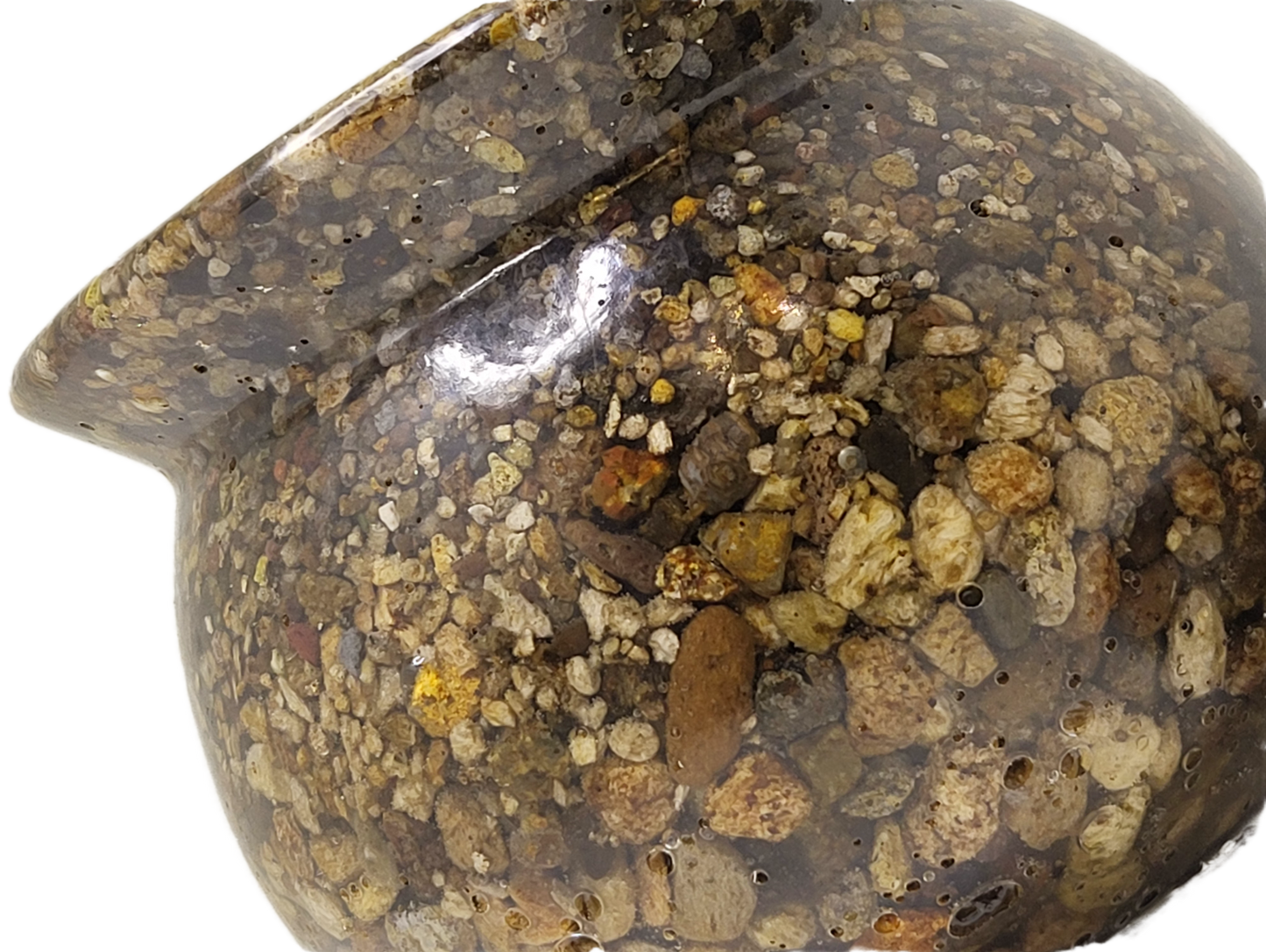 Rock pot with lid