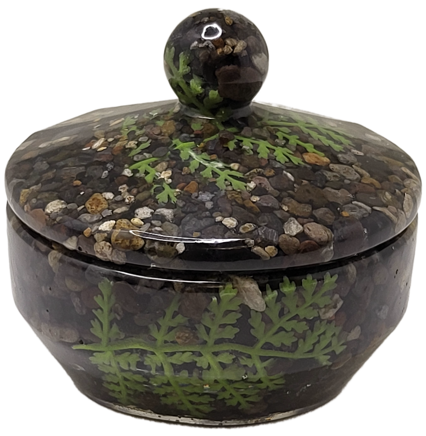 Rock pot with lid