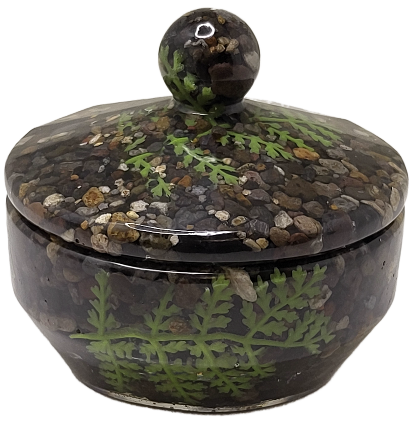Rock pot with lid