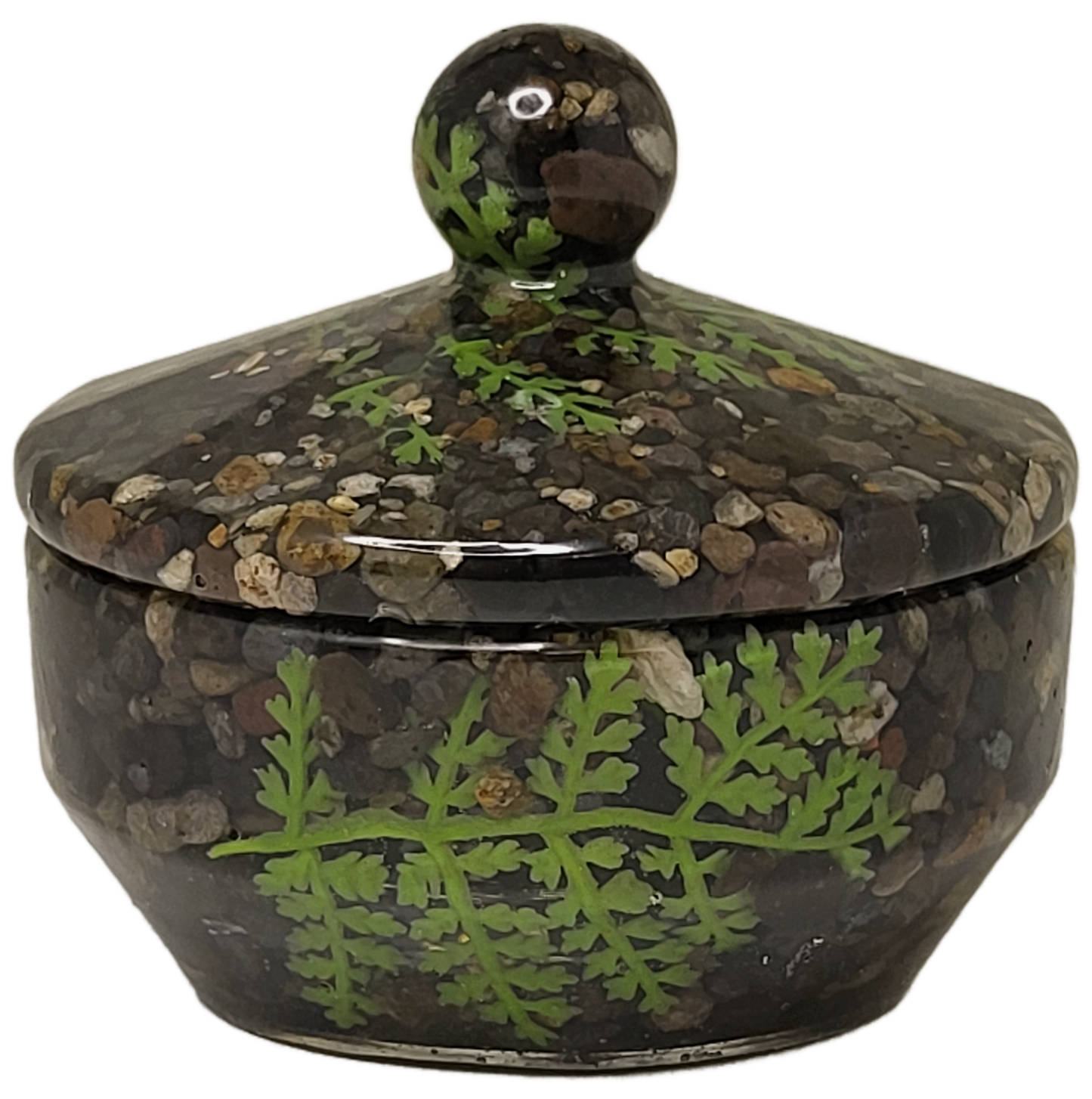 Rock pot with lid