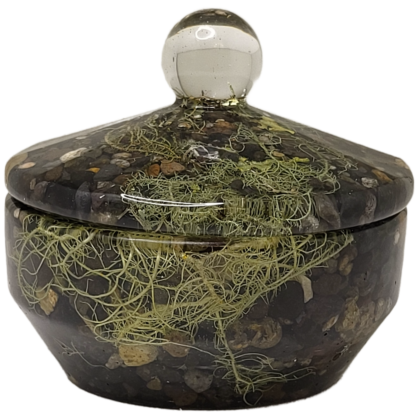 Rock pot with lid