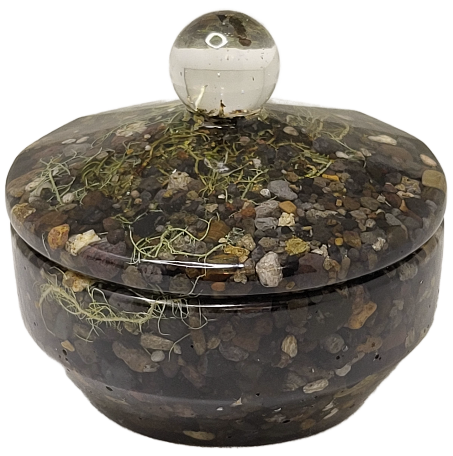 Rock pot with lid