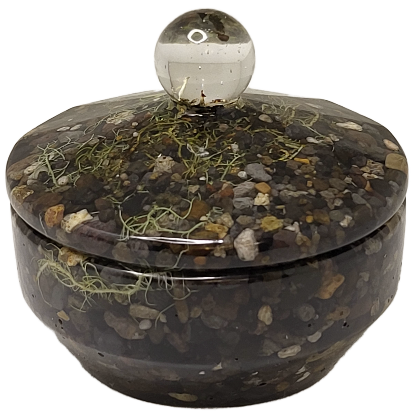 Rock pot with lid