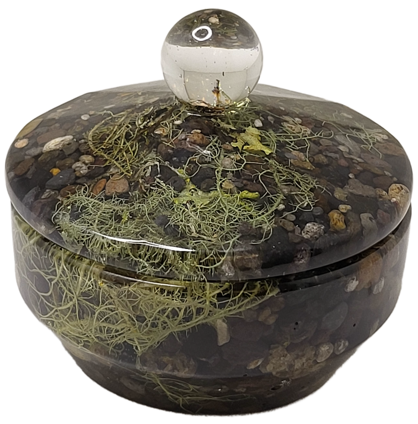 Rock pot with lid