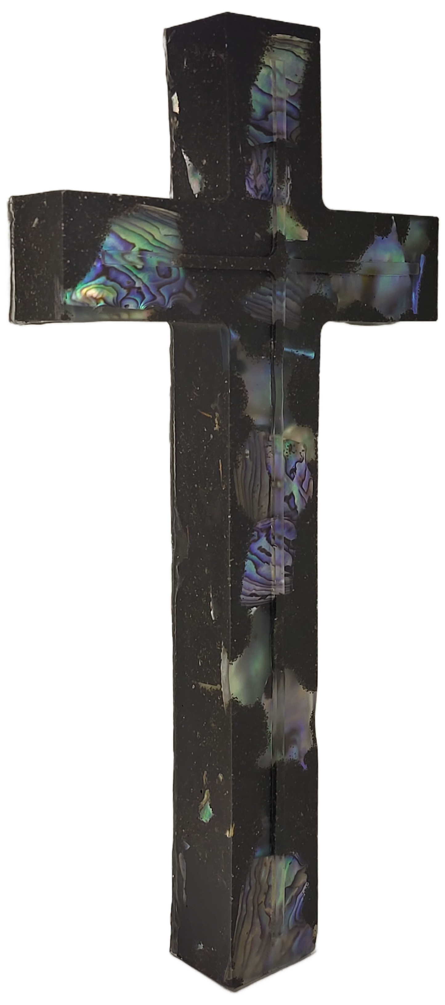 Rustic rock cross