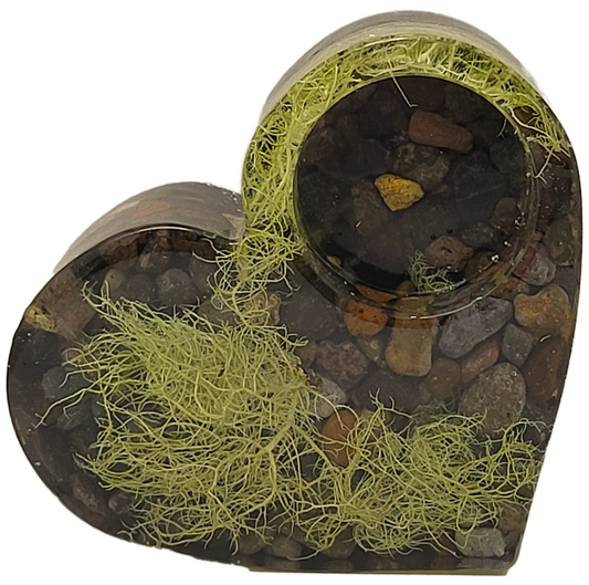 Tealight heart holder
