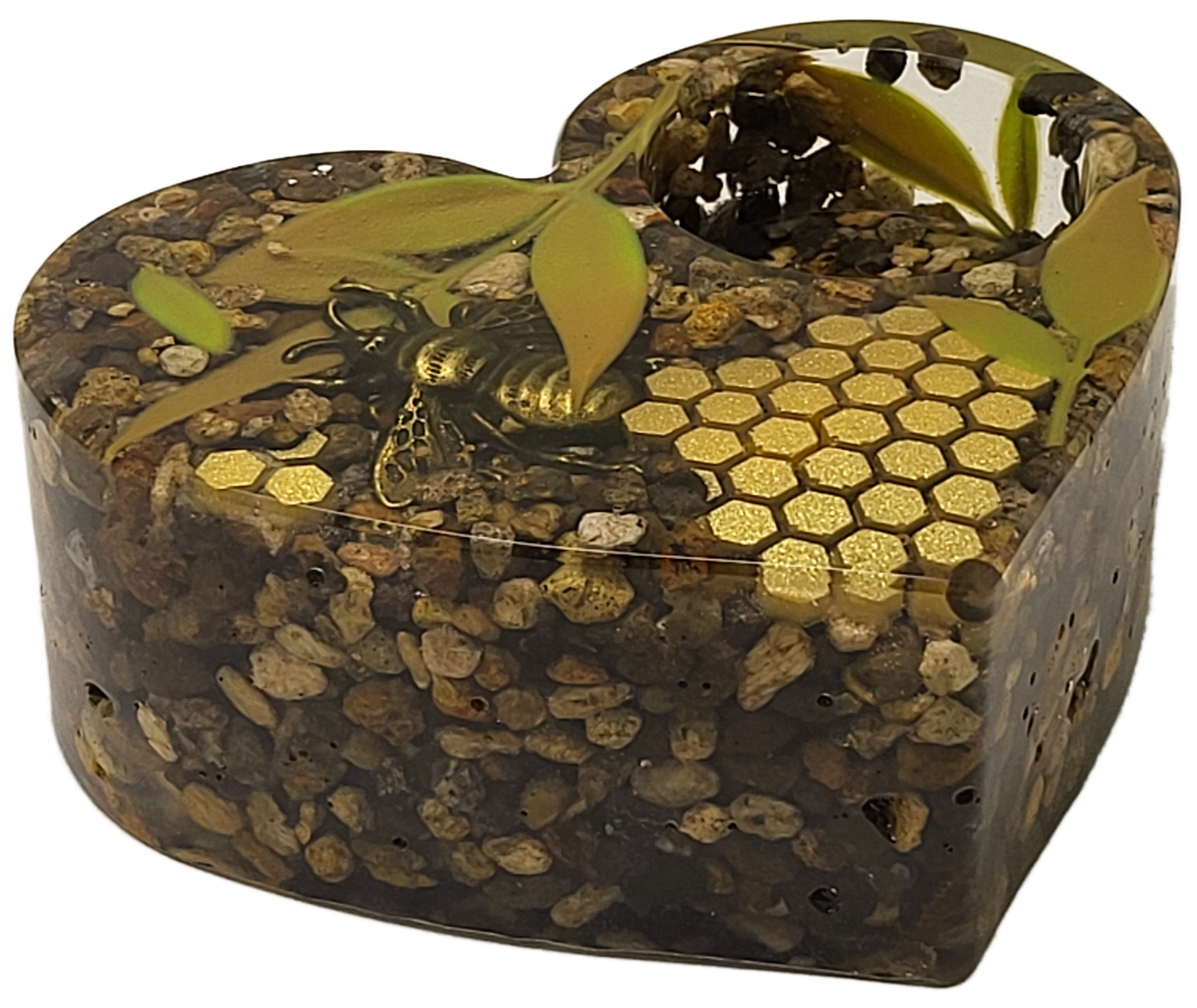 Tealight heart holder