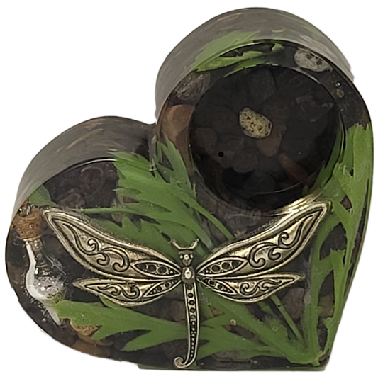 Tealight heart holder