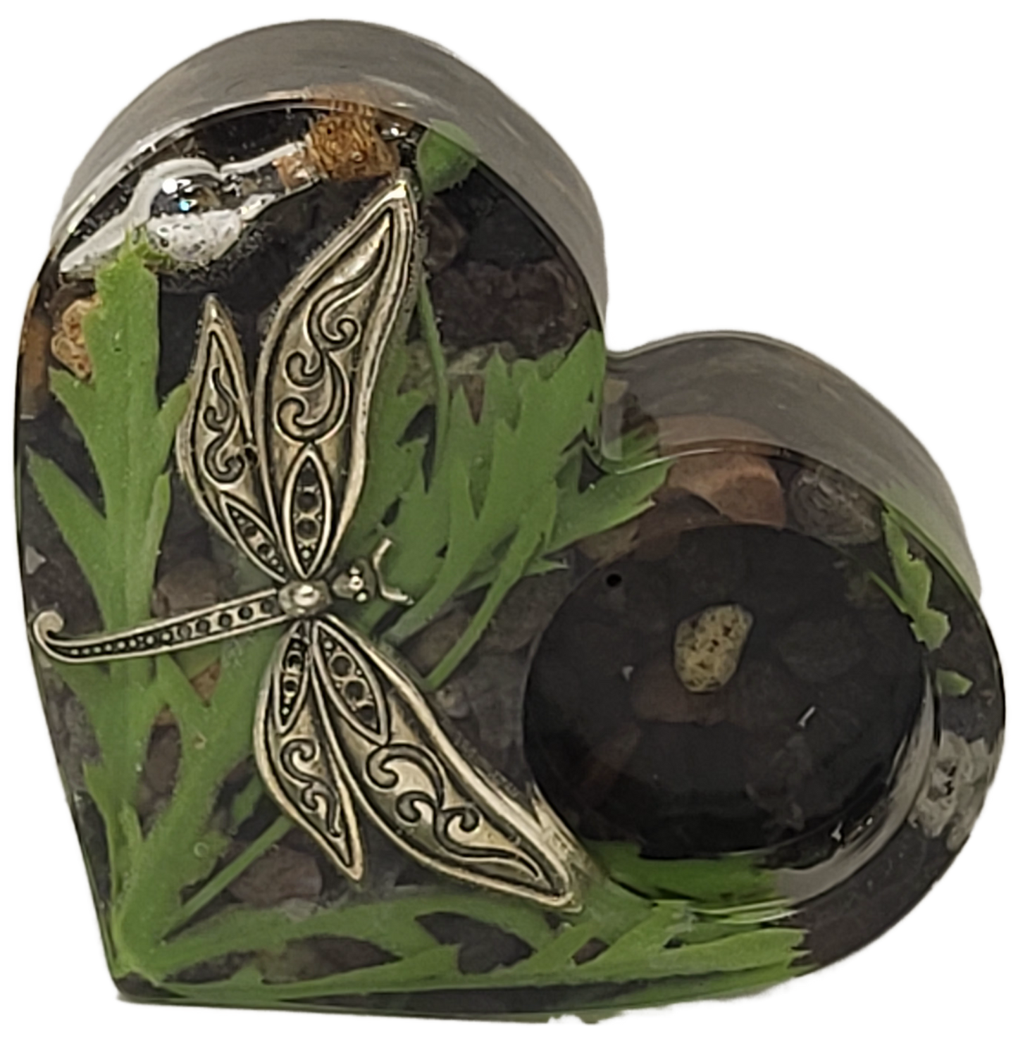 Tealight heart holder