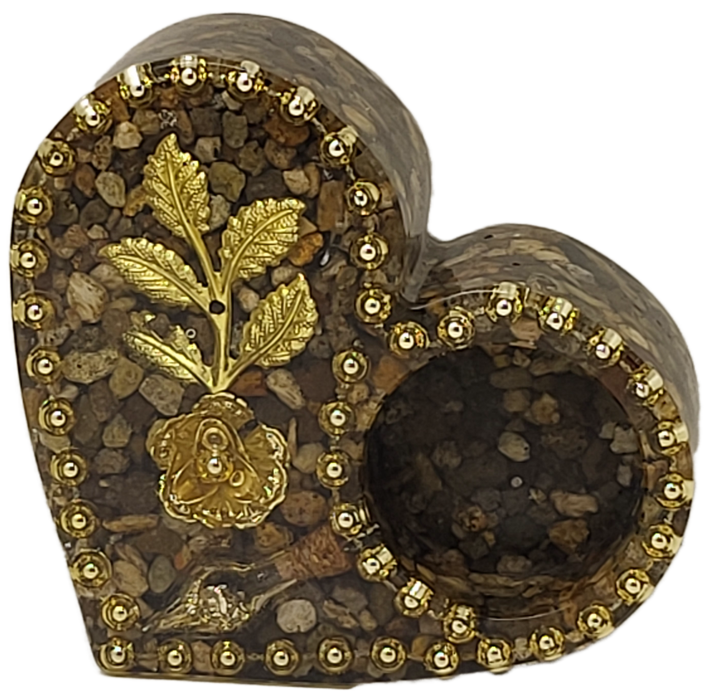 Tealight heart holder
