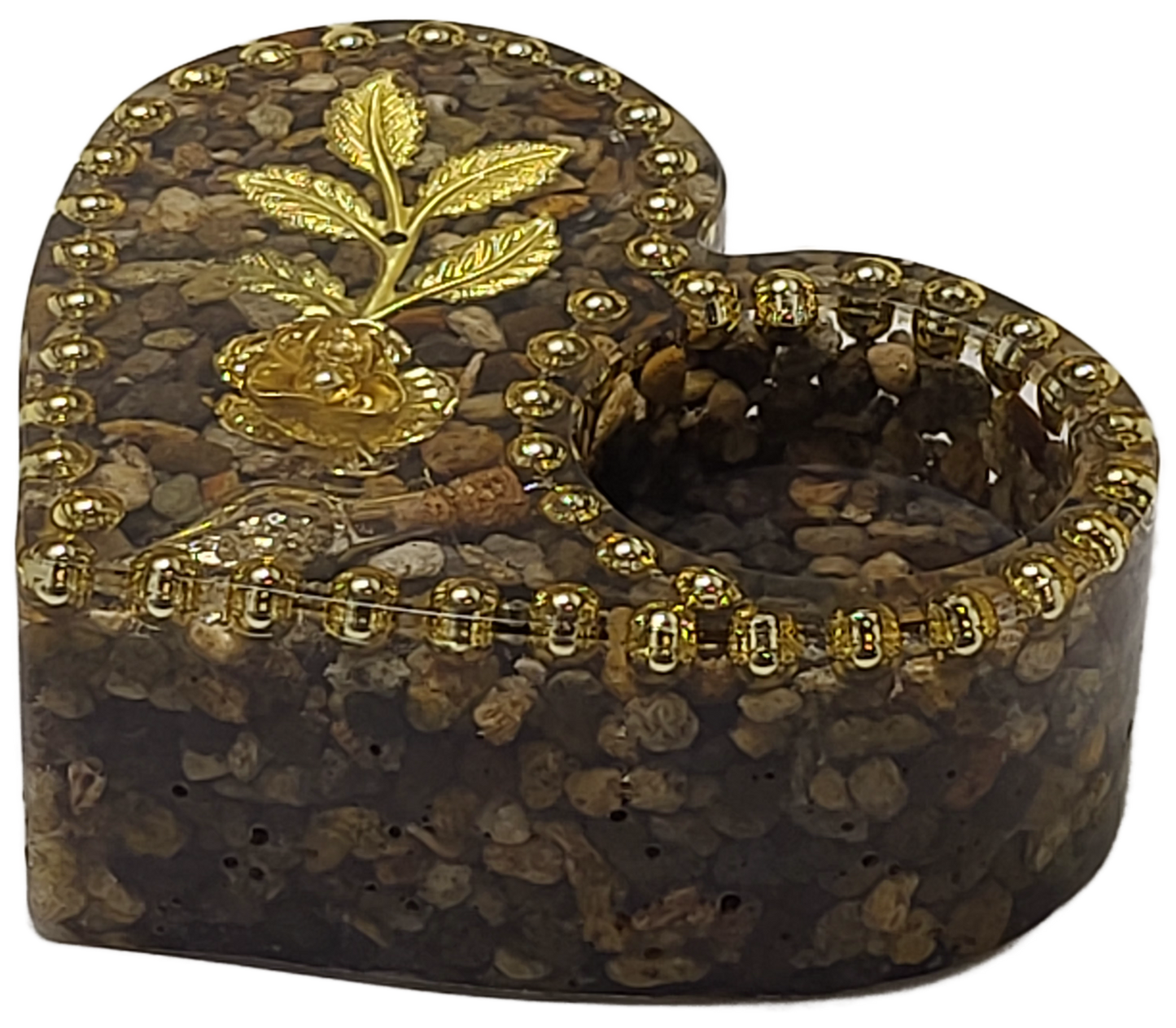 Tealight heart holder