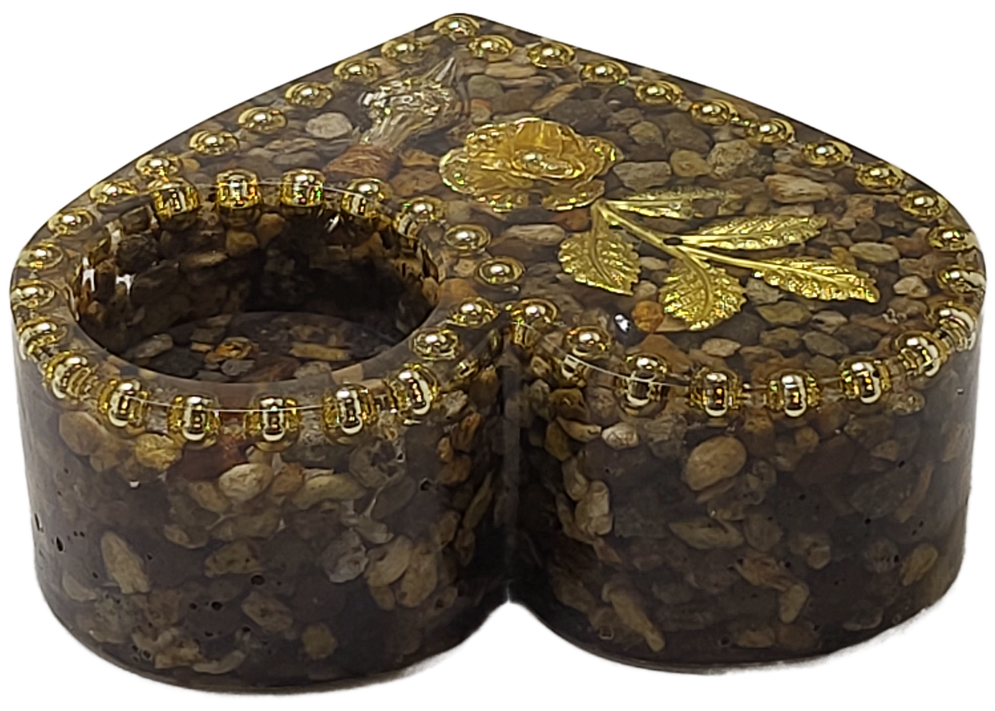 Tealight heart holder