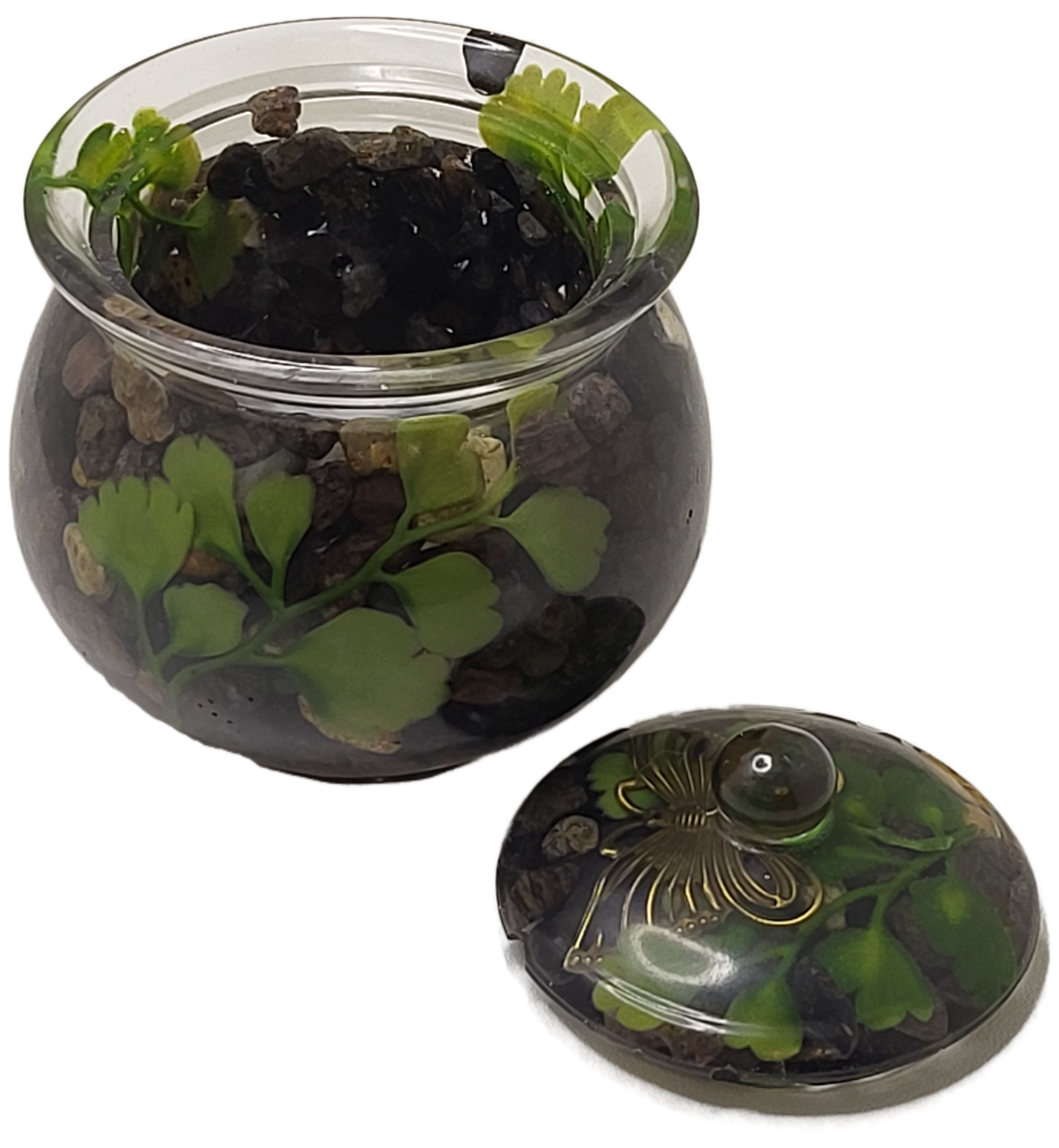 Rock pot with lid