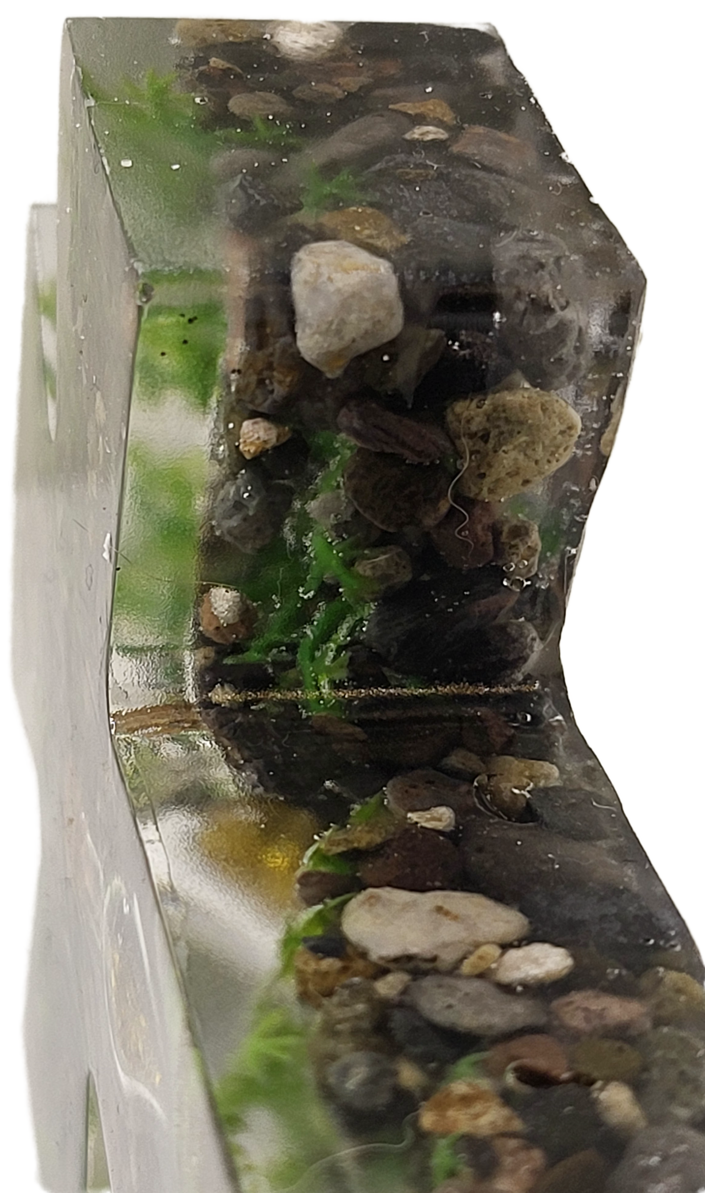 Rustic rock cross