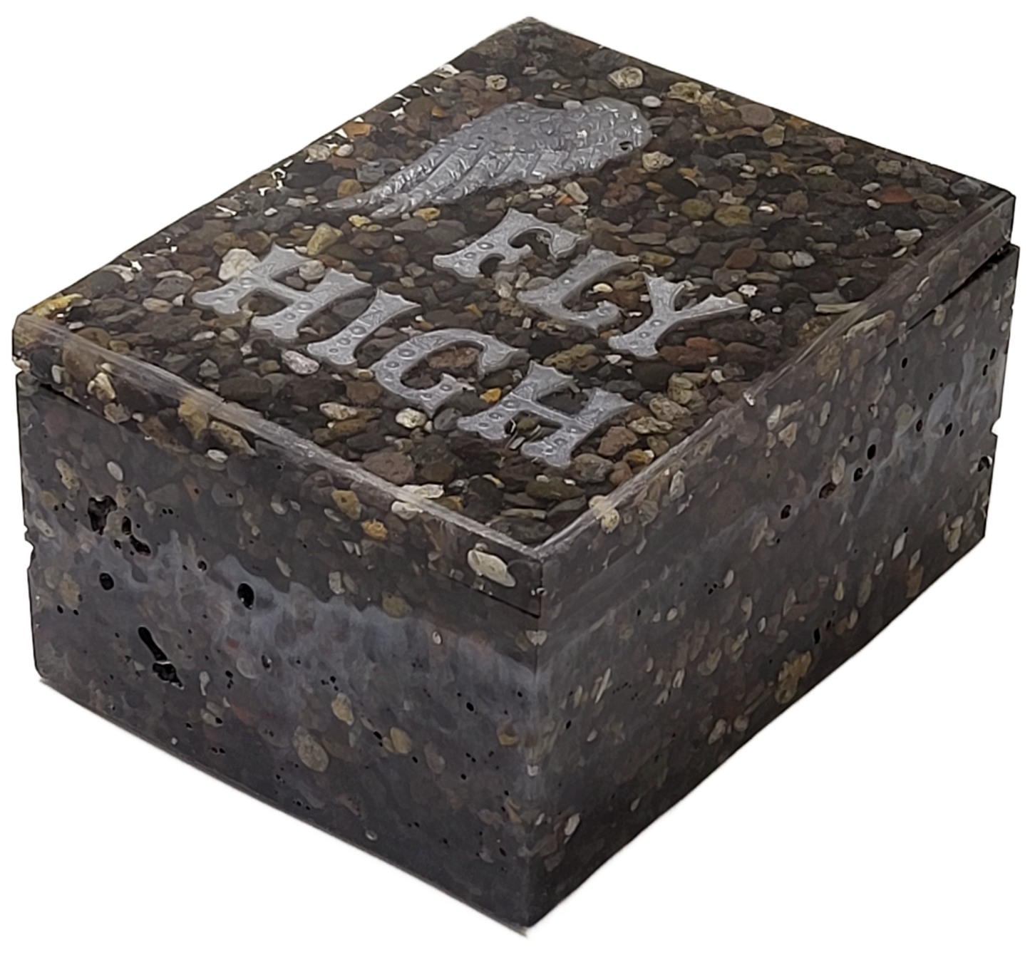 Rock pot with lid
