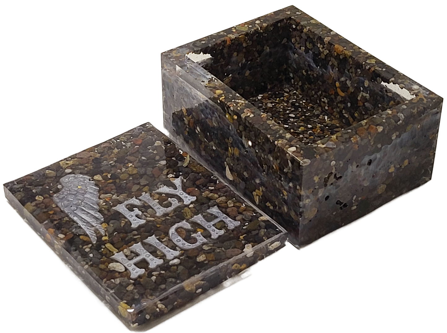 Rock pot with lid
