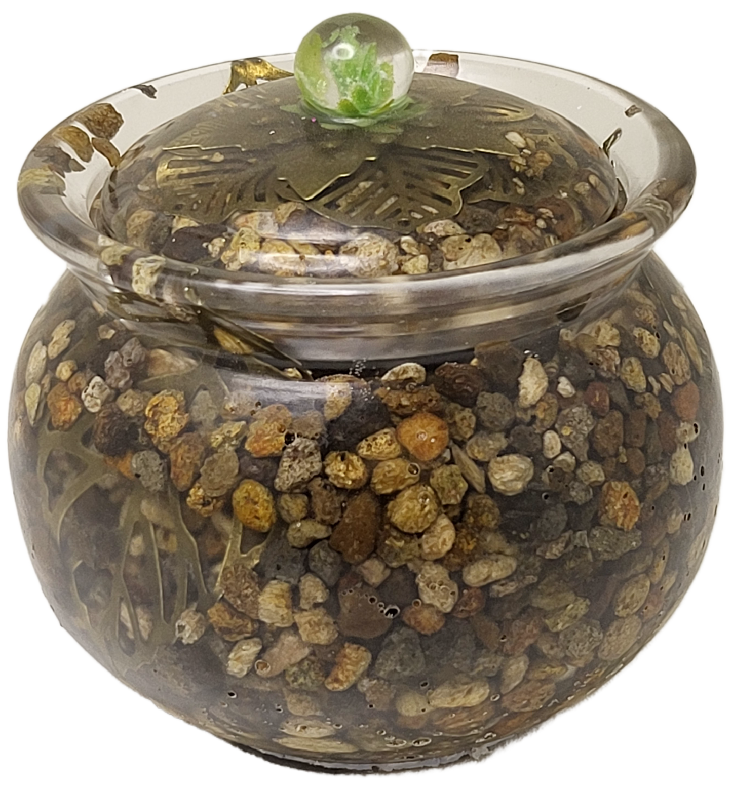 Rock pot with lid