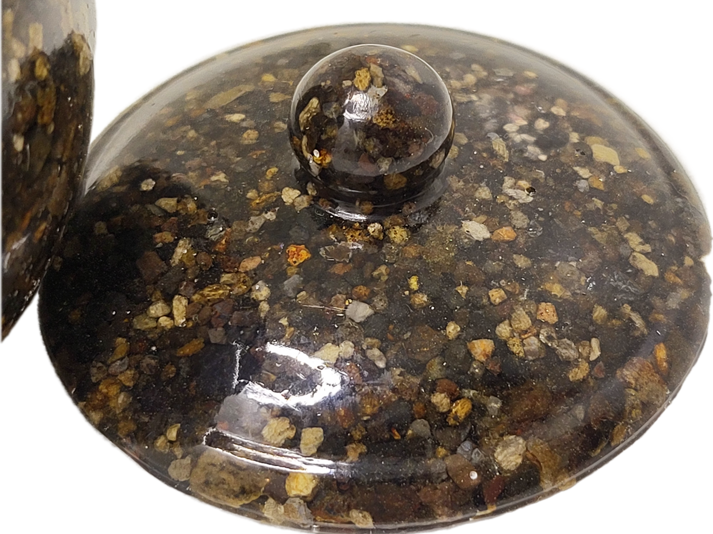 Rock pot with lid
