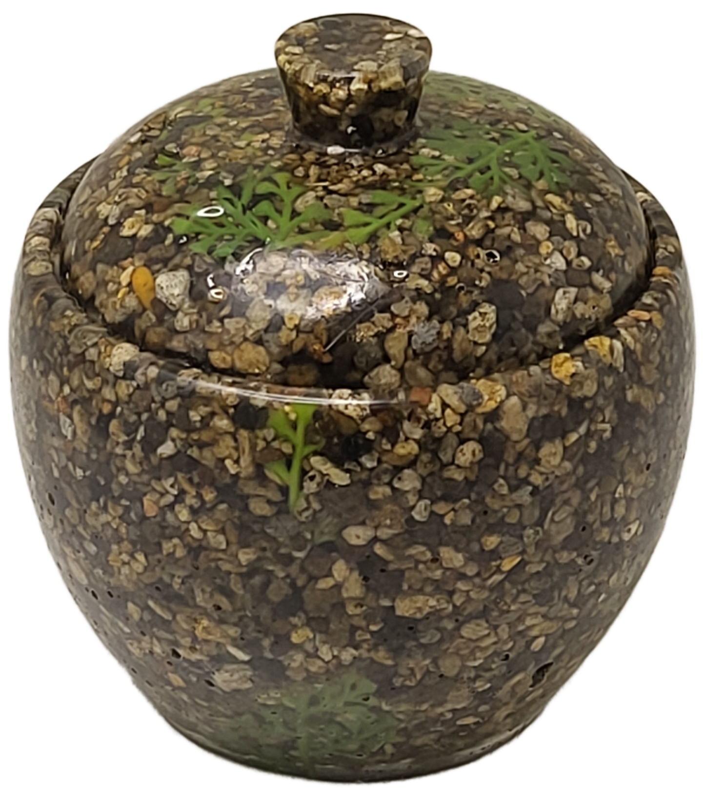 Rock pot with lid