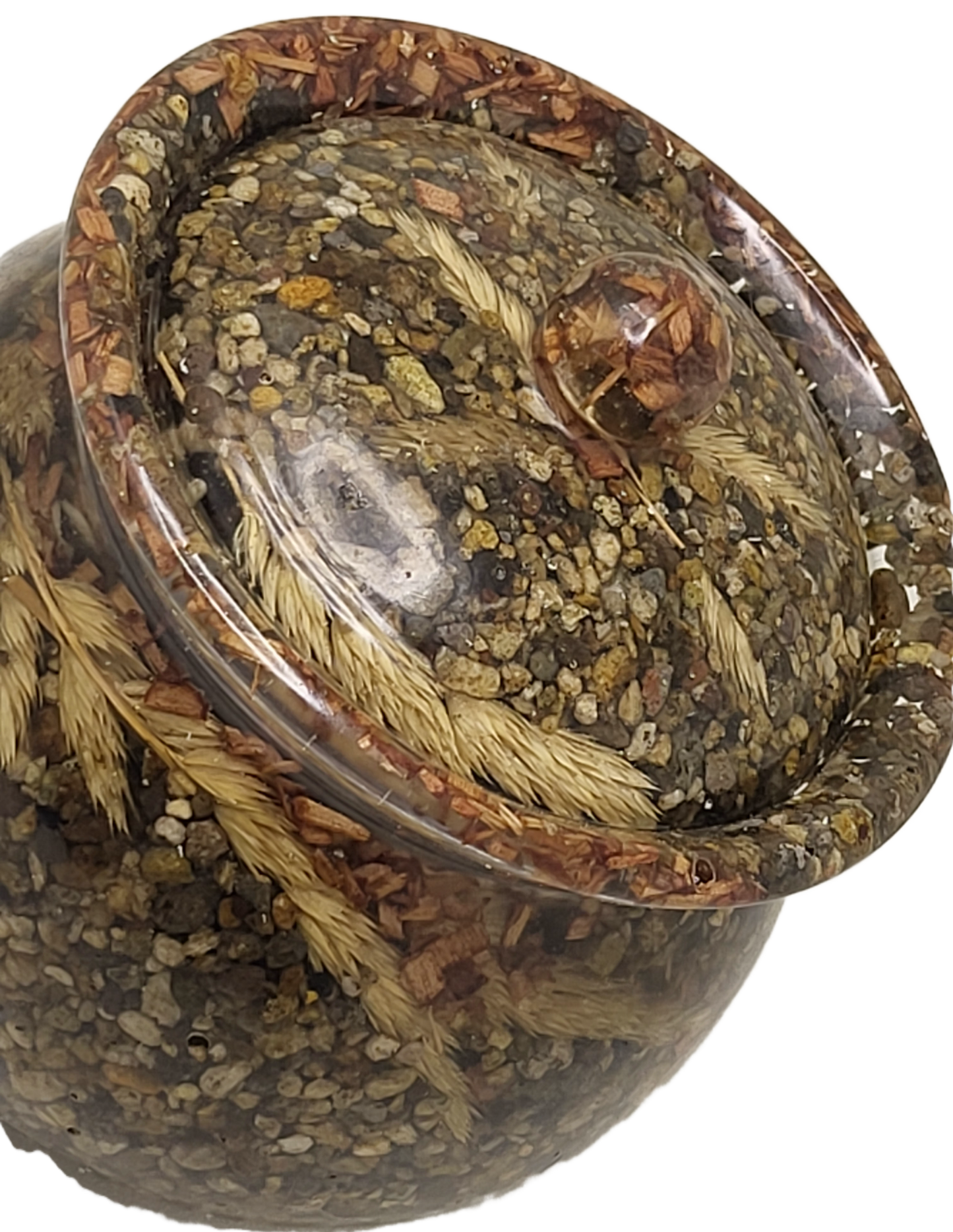 Rock pot with lid